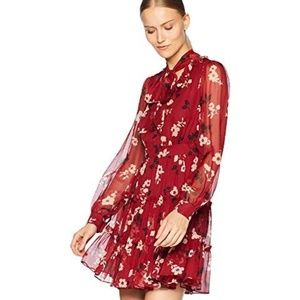 Kate Spade 100% Silk Chiffon Dress